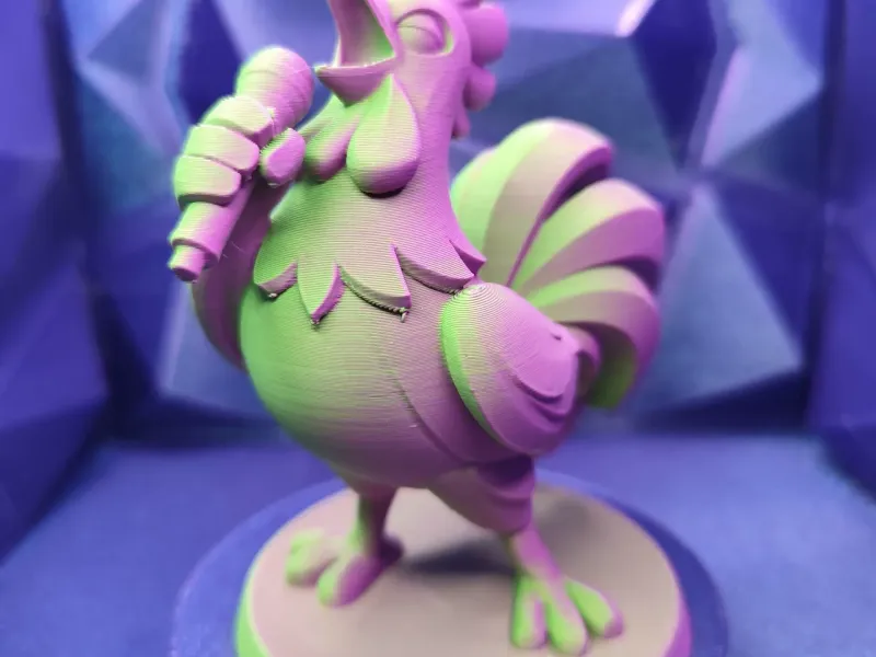 Sir Cluckington, the Golden Throat