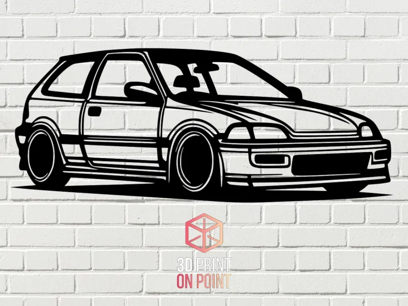 HONDA CIVIC EG5 1992-1995 | WALL ART