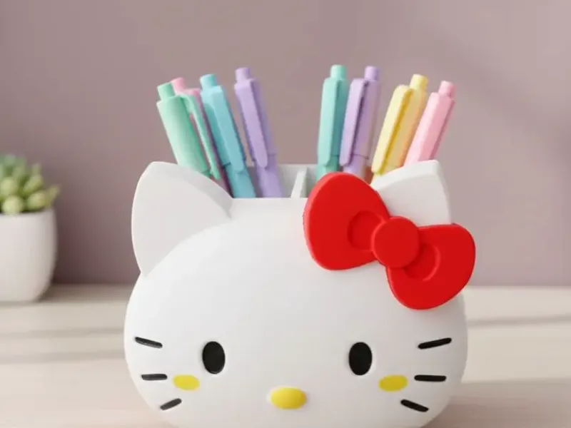 Organizador hello kitty cute pot