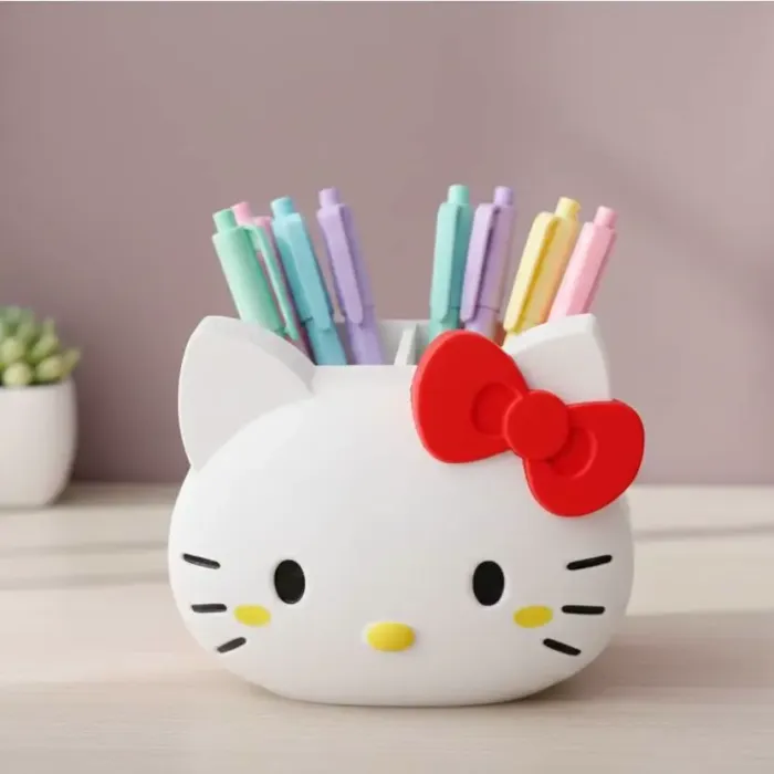 Hello Kitty Cute Pot Organizer - Home - PLA - 3D printed product - фото 4