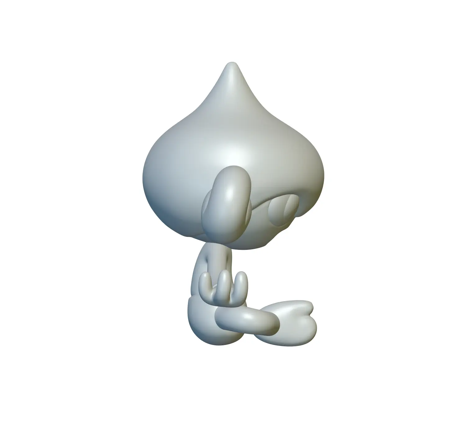 Pokemon Meditite #307 - Ready for 3D Printing!