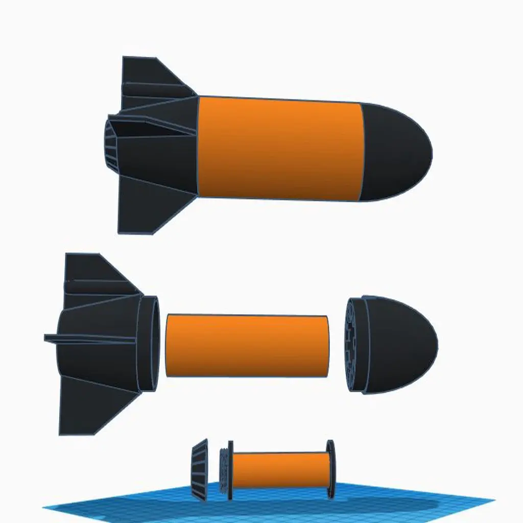 Special Delivery/Rear Eject Bomb Rocket