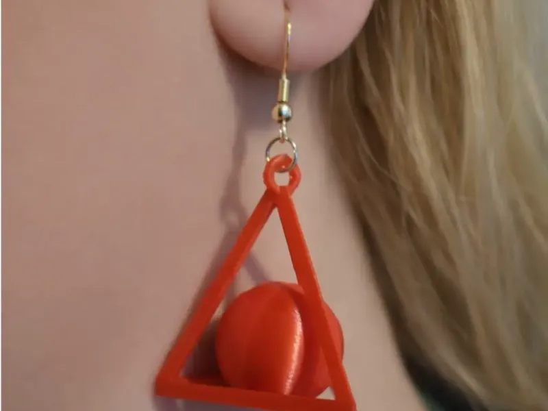 Earrings - 062 - Easy Print - Free