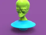 Grey Alien Dude -1