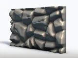 Stone Block Wall Bas Relief Panel-2