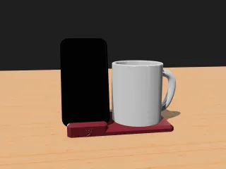Maker Stand T ,Phone and Mug Holder