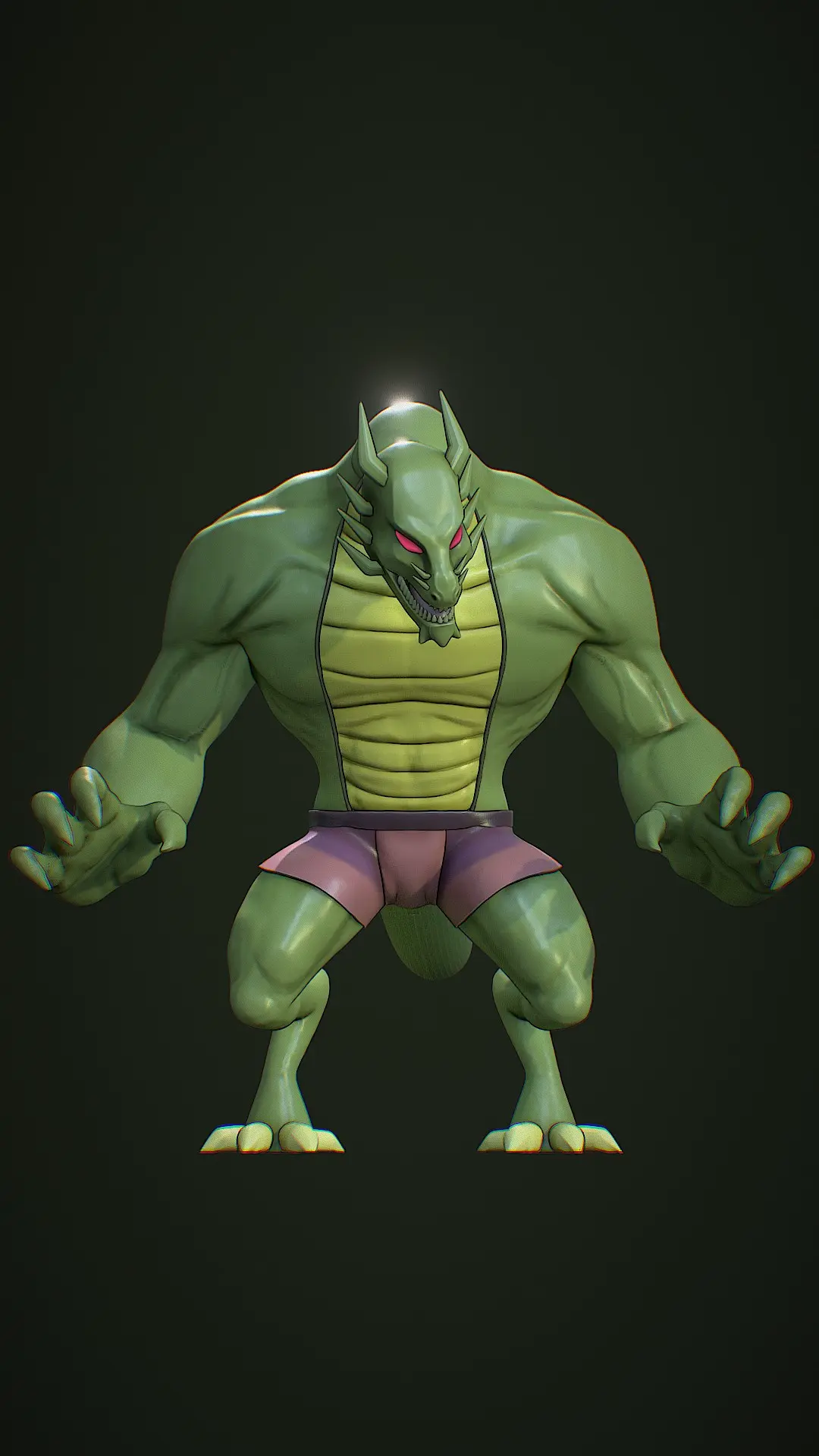 Shendu 3D Model - Jackie Chan Adventures Villain
