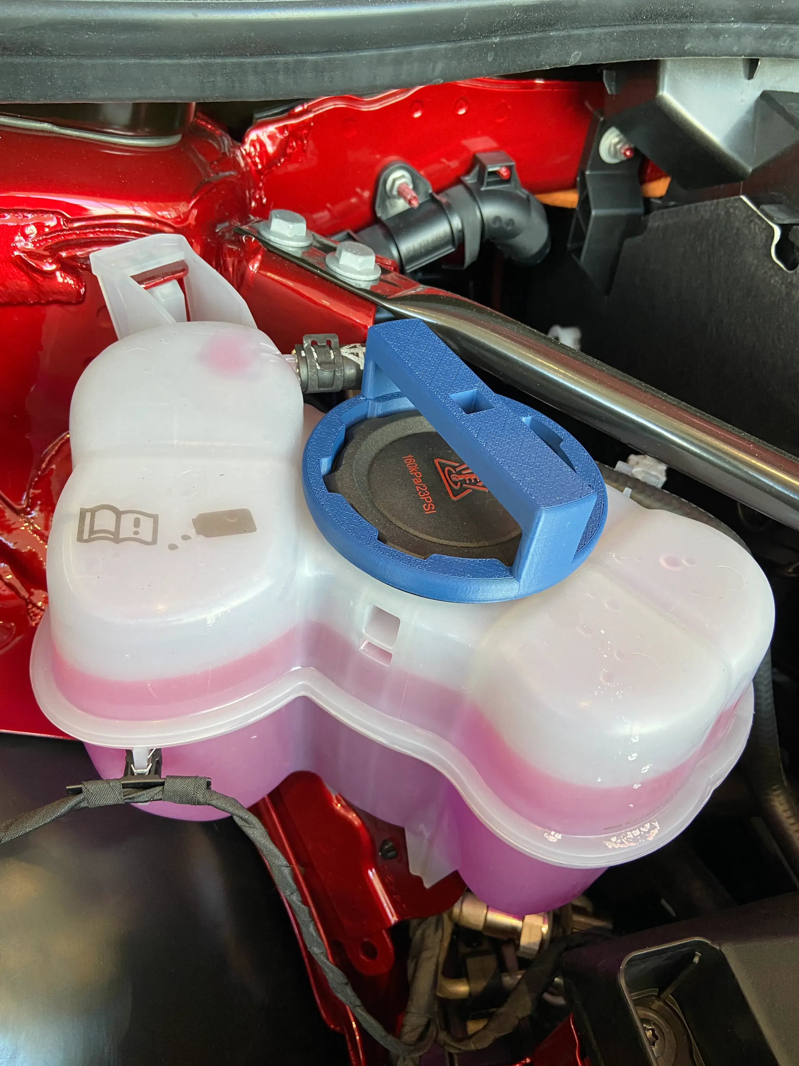 18+ VW coolant reservoir cap tool