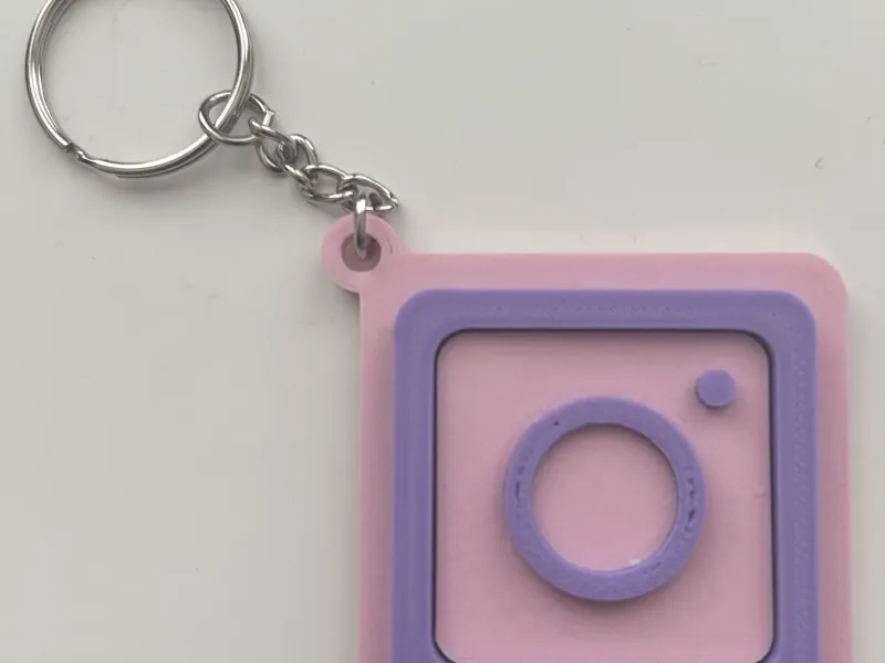 Instagram NFC Akıllı Dokunmatik Anahtarlık