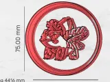 Ivysaur circulo cookie cutter-0