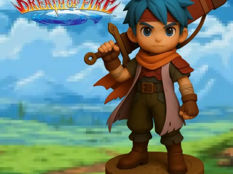 Ryu Breath of fire 3 Chibi