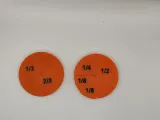 Fraction & angle math circles set-4