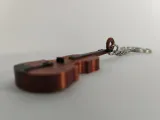 Portachiavi a forma di violino-1