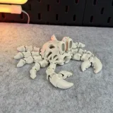 Articulated Skeleton Crab