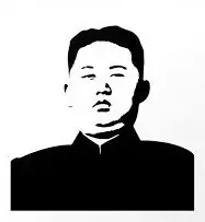 Kim Jong-un sjabloon