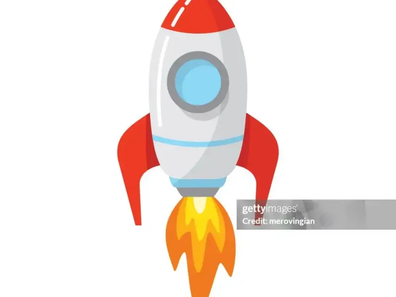 🚀 Red Rocket Toy – 3D Printable