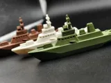 可以浮在水上的军舰，无需支撑-2