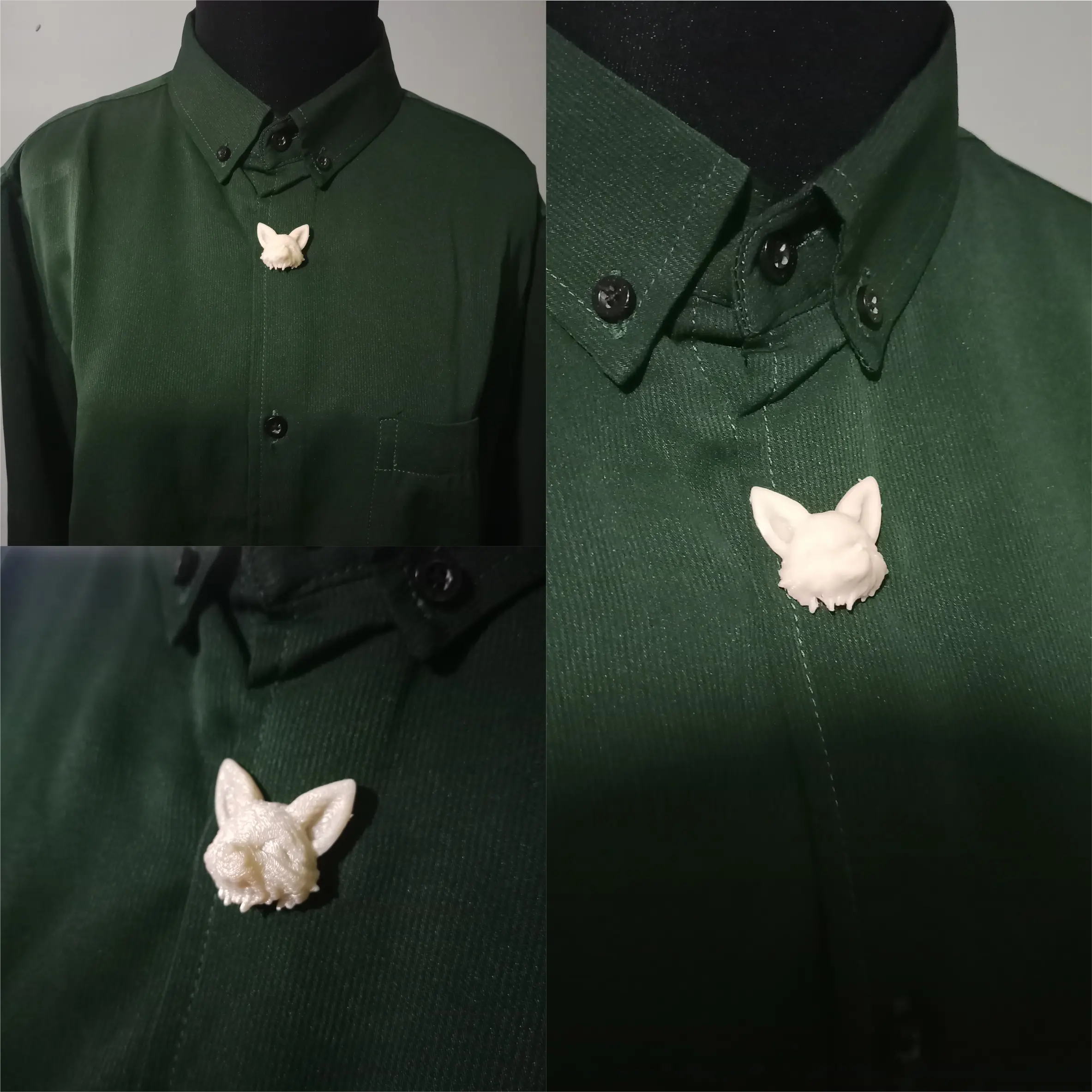 Square & Badge Button