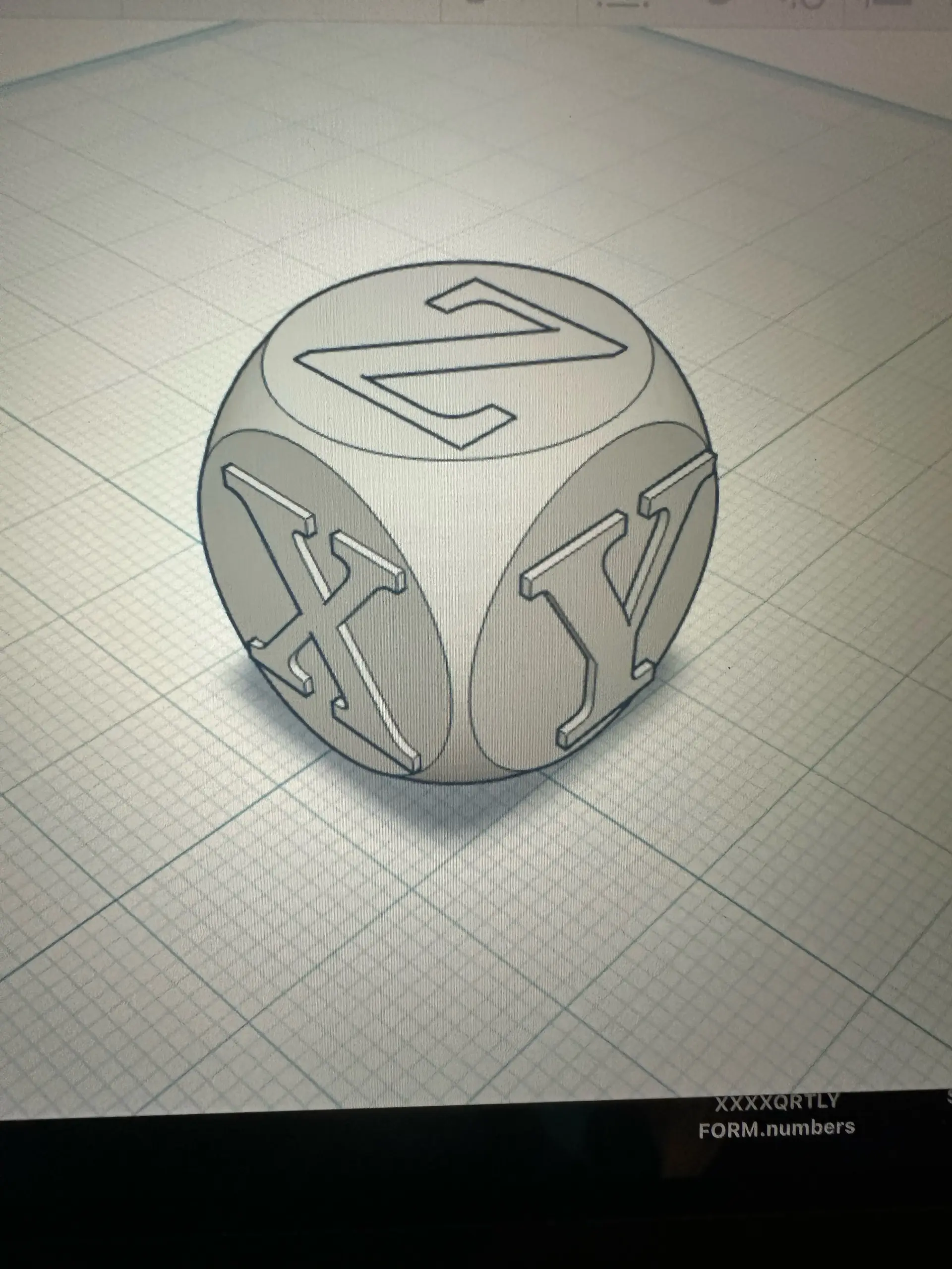 Calibration cube 20mmx20mm