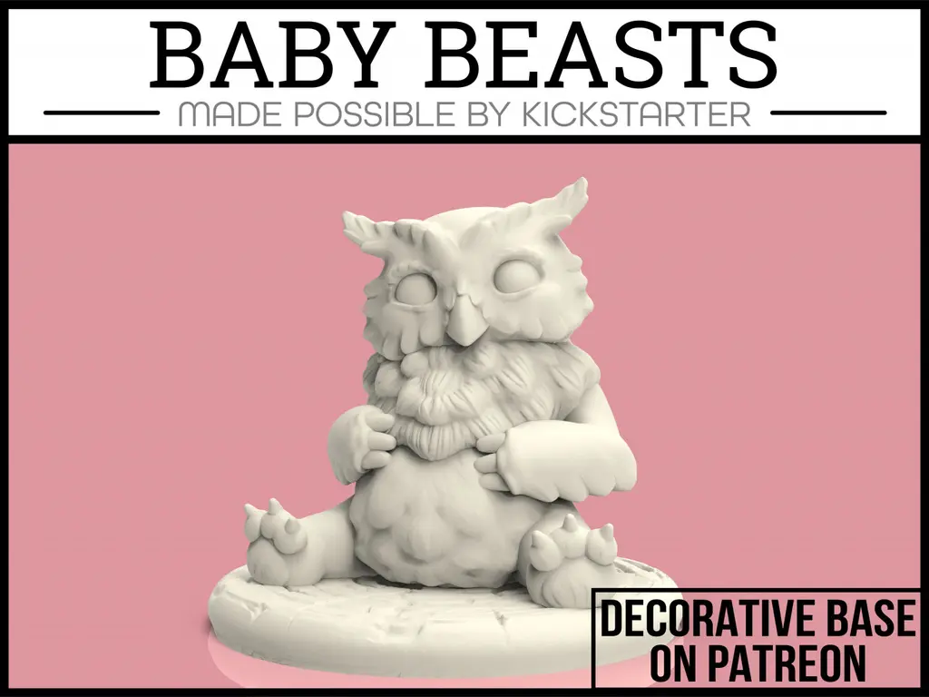 Owlcub - Tabletop Miniature