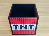 Minecraft TNT Pen Holder-1