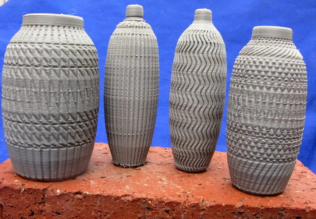  Decorated Vases 