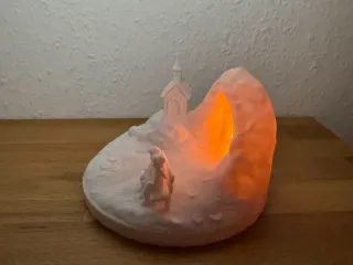 🏔️ Magische Grotte – Stimmungsvolles Lichtobjekt