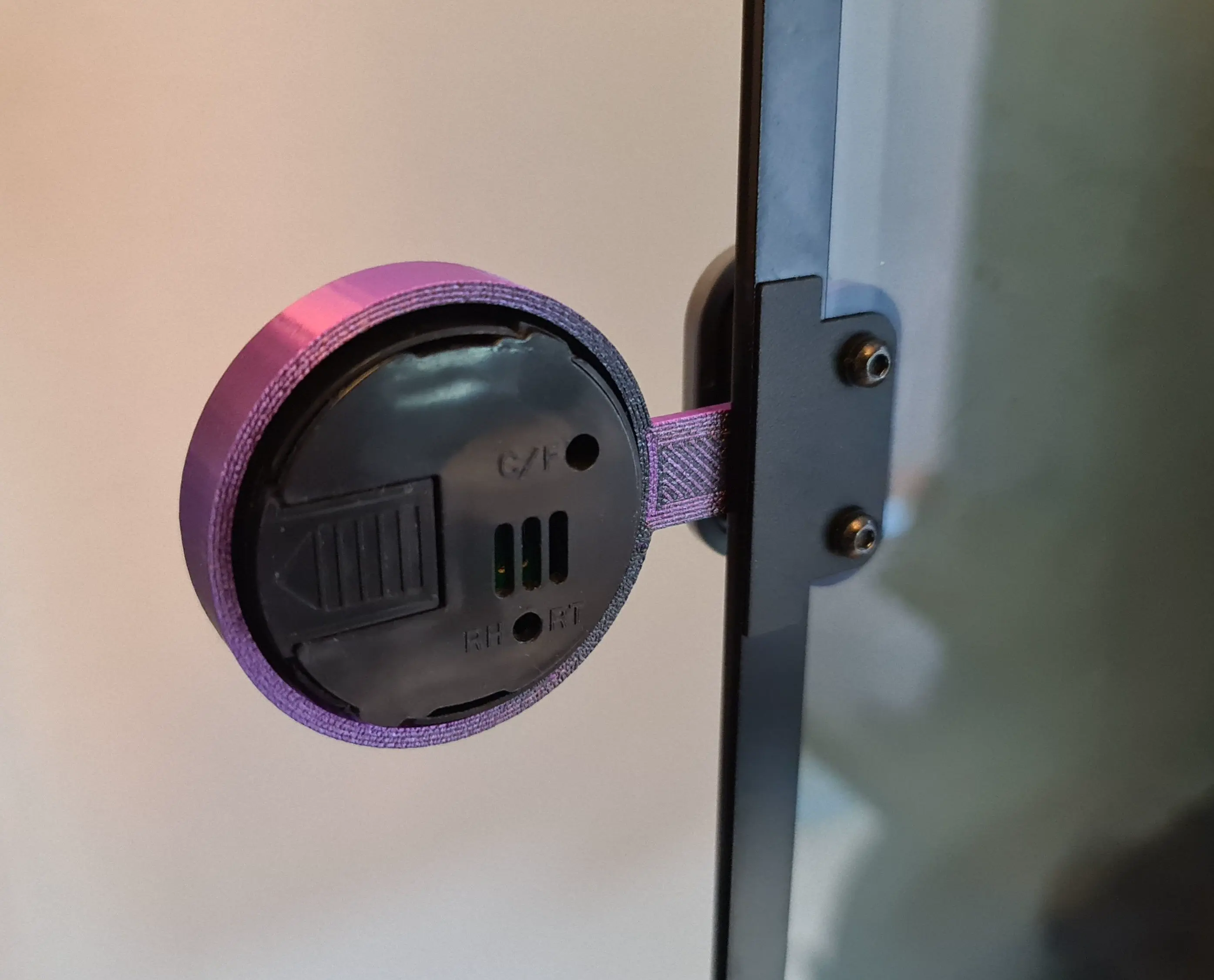 K1 and K1 Max Hygrometer Humidity Meter Door Handle Mount