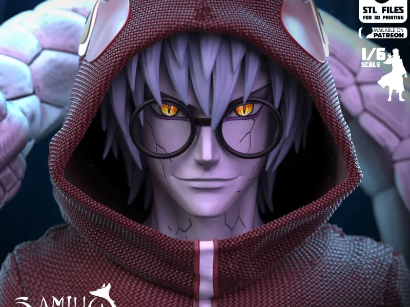 Samiho Studios - Kabuto Edo Tensei: STLs ready for printing