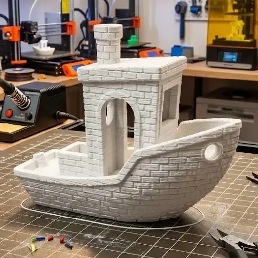 benchy de tijolo