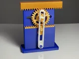 MÉCANISME D'ENGRENAGE - ASSEMBLAGE DE MOUVEMENT ALTERNATIF JOUET-3