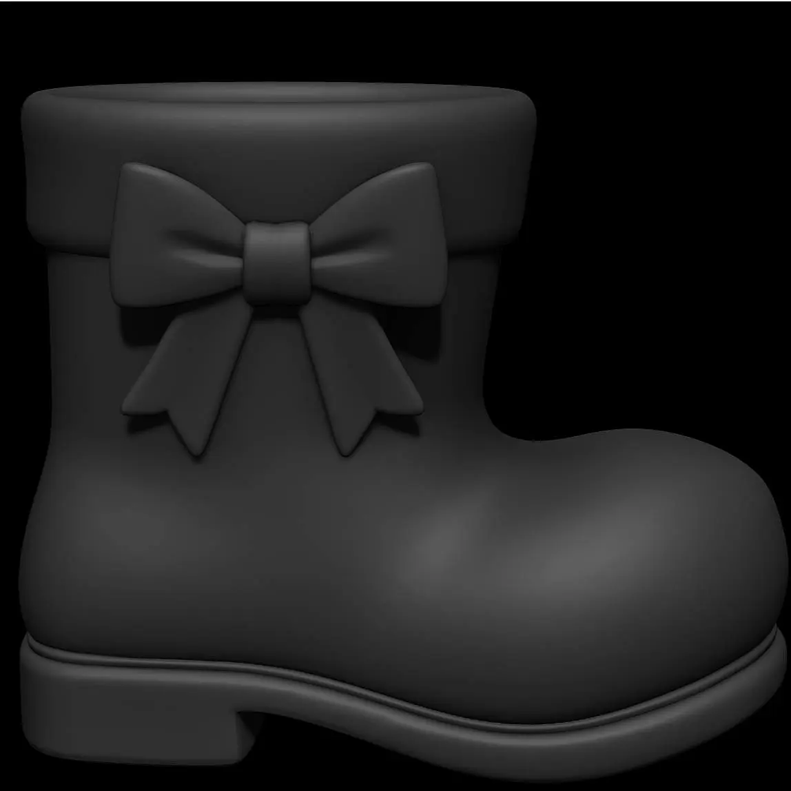 Santa Boot Desk Organizer