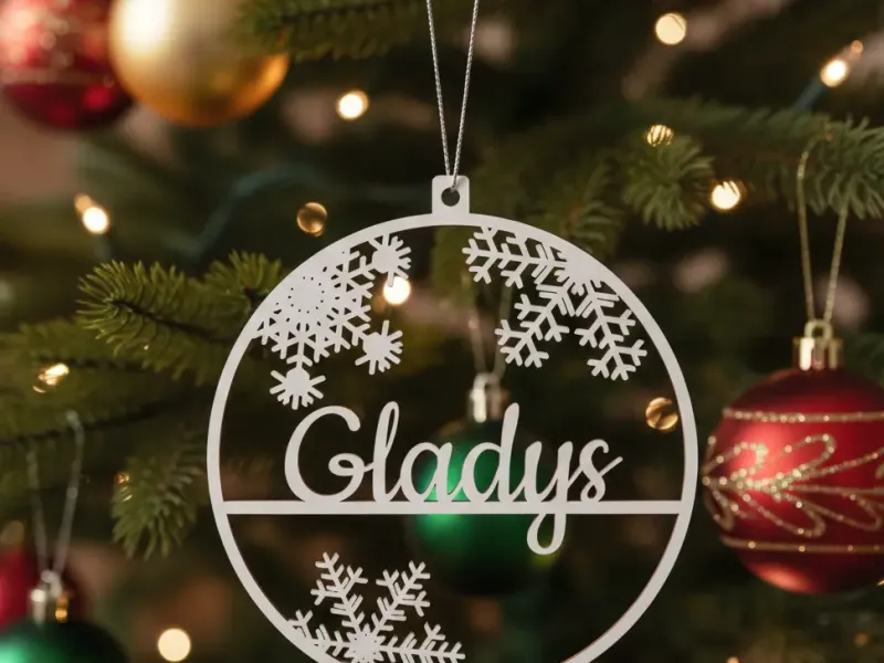 Christmas Ornament Gladys