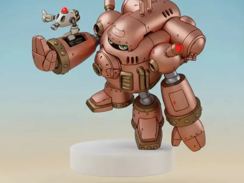 Guardromon Digimon Creature Model