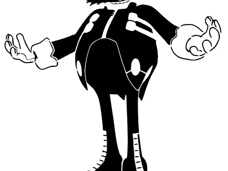 Dr Eggman stencil