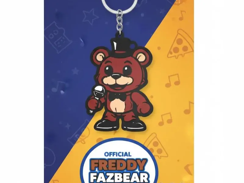 Fnaf Freddy 4 colors keychain!