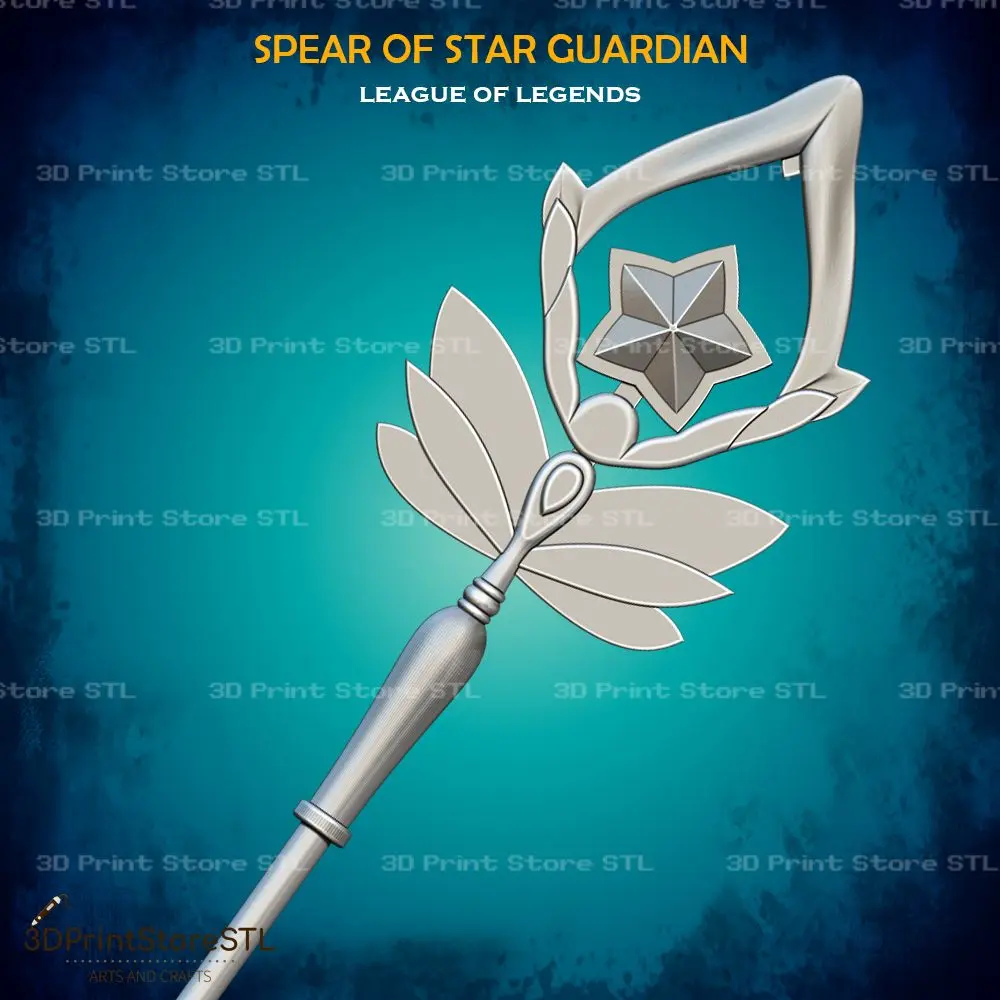 Janna Spear of Star Guardian Cosplay League of Legends - STL