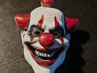 Scary clown mask