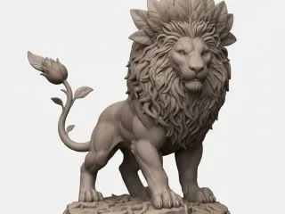 Verdant Lion Guardian
