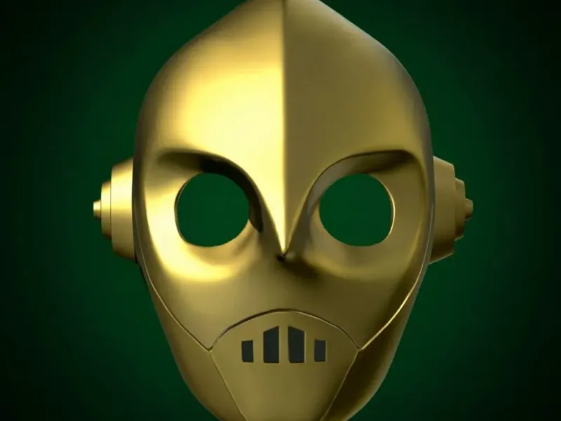 Power Rangers Zeo Cog Mask Stl 3D Print file