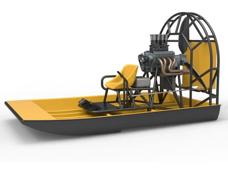 Drag racing Airboat Scale 1:25
