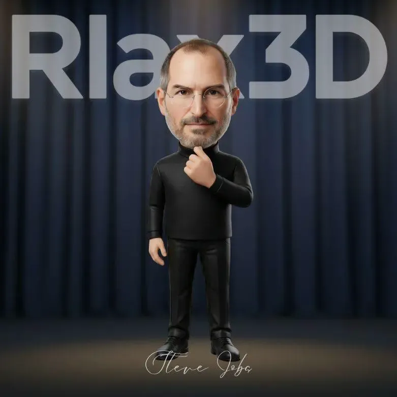 Steve Jobs Figurine