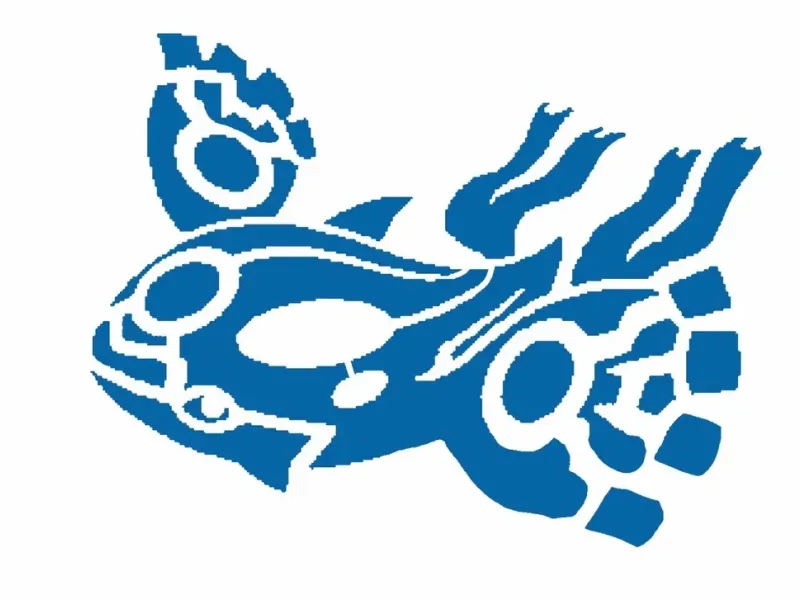 Kyogre sjabloon