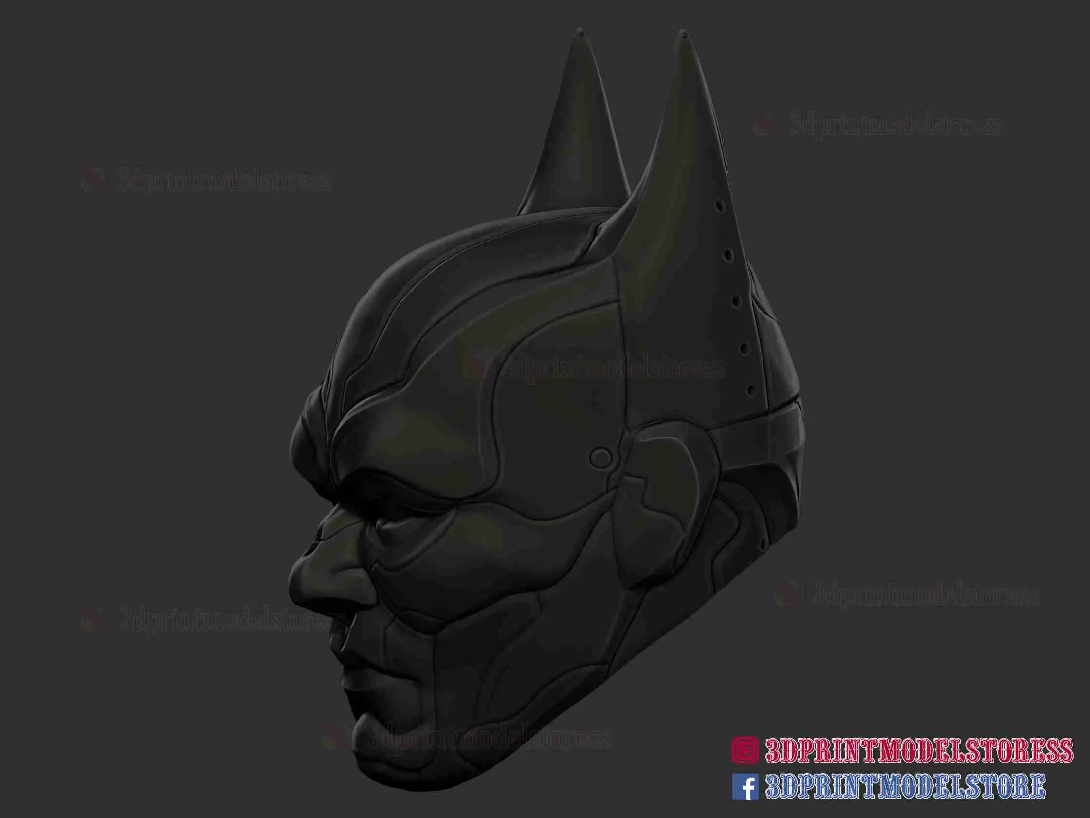 Batman Beyond Cowl Cosplay - DC Comics - The Batman