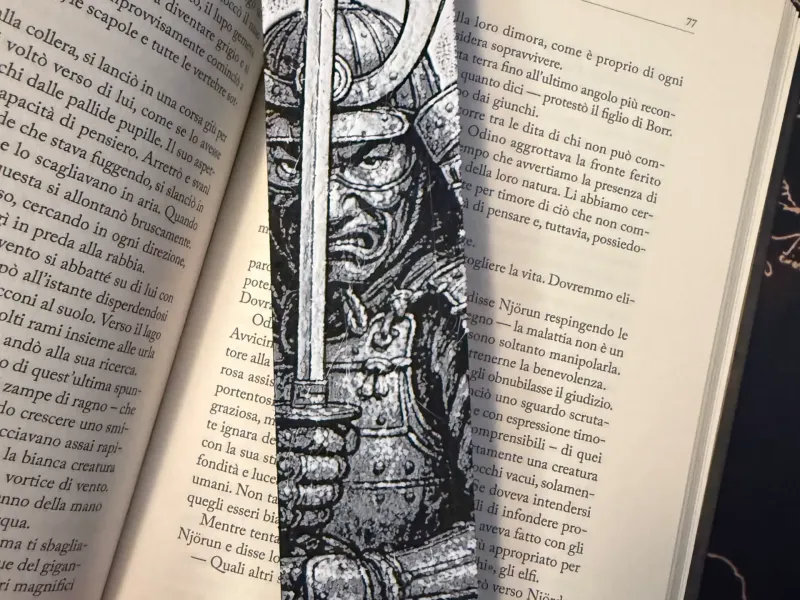 Samurai Bookmark