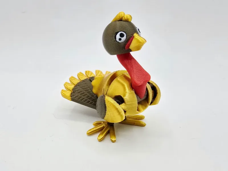 Cute Flexi Thanksgiving Turkey Free