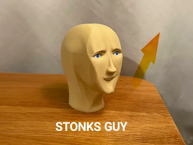 Stonks人 / 梗图人 / 成功先生雕像