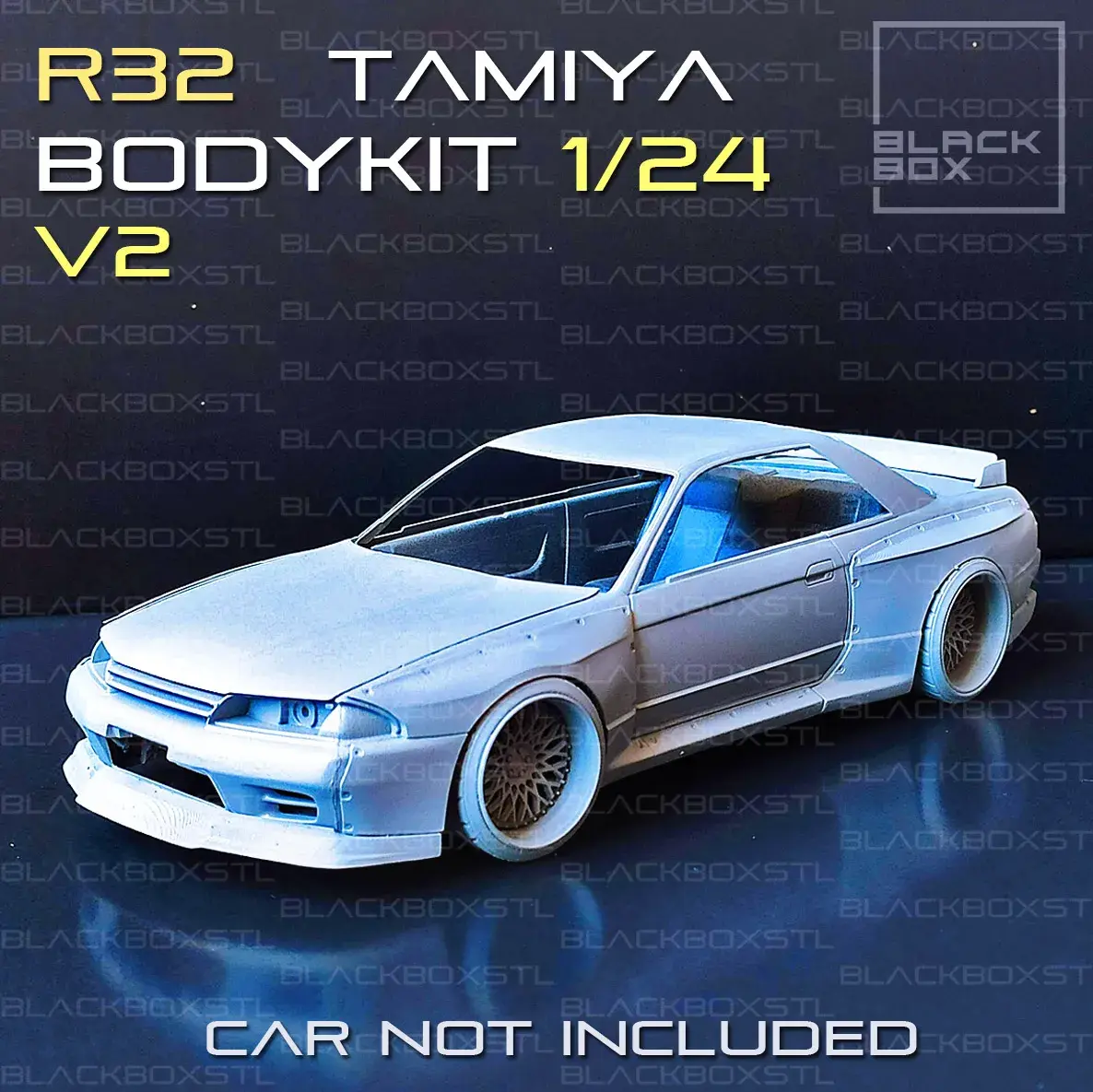 GTR R32 BODYKIT V2 For tamiya 1/24