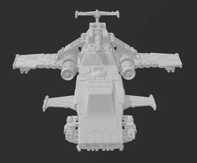 Thunderhawk_-_central_after_burner - promotional asset | 3D models ...