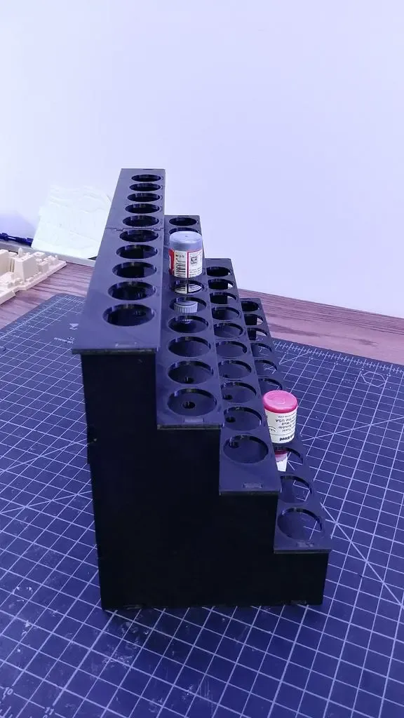 Modular Hobby Paint Rack - Large Straight